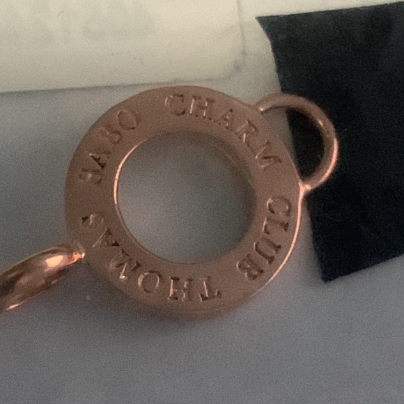 NWT Thomas Sabo Rose gold charm carrier - Picture 4 of 5